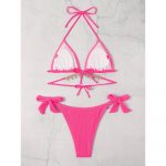 Costum de baie damă 2 piese Roz – FITINT 501 2025 26