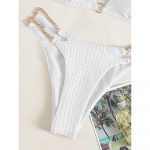 Costum de baie damă 2 piese Alb – FITINT 494 2025 10
