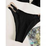 Costum de baie damă 2 piese Negru – FITINT 493 2025 12