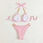 Costum de baie damă 2 piese Roz – FITINT 492 2025 26