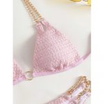 Costum de baie damă 2 piese Roz – FITINT 492 2025 18