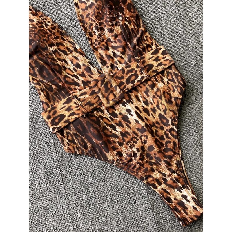 Costum de baie damă întreg Maro – FITINT 234 2025 8