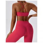 Bustieră sport damă material elastic Roz – FITINT 462 2025 20