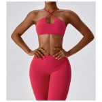 Colanți sport damă talie înaltă Roz – FITINT 465 2025 16