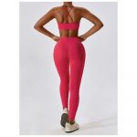 Colanți sport damă talie înaltă Roz – FITINT 465 2025 30
