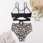 Costum de baie damă push-up talie înaltă Negru – FITINT 181 2025 30