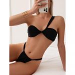 Costum de baie damă 2 piese Negru – FITINT 498 2025 12