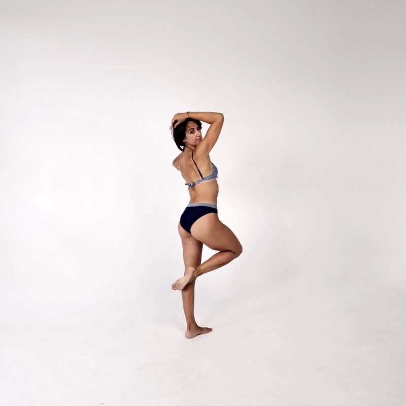 Costum de baie damă 2 piese Albastru – FITINT 004 2025 4