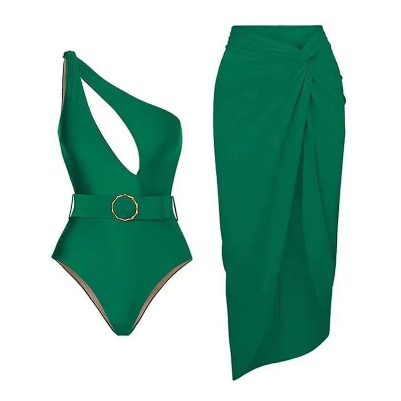 Costum de baie damă Verde inchis – FITINT 497 2025 5