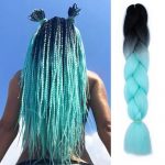 Extensii colorate de par 2 culori pentru impletituri coada 487 2025 19