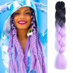 Extensii colorate de par 2 culori pentru impletituri coada 487 2025 21