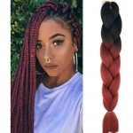 Extensii colorate de par 2 culori pentru impletituri coada 487 2025 25