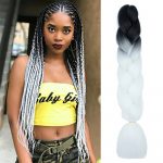 Extensii colorate de par 2 culori pentru impletituri coada 487 2025 27