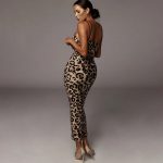 Rochie dama casual cu decolteu Animal Print FITINT 481 2025 10