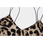 Rochie dama casual cu decolteu Animal Print FITINT 481 2025 14