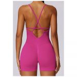 Salopetă fitness damă Roz – FITINT 458 2025 8