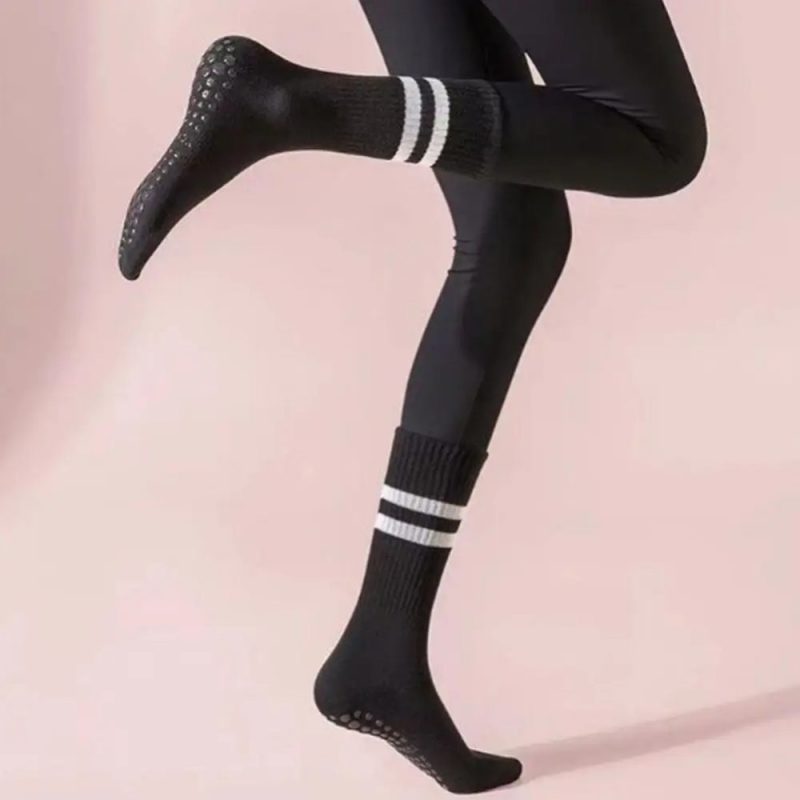 Sosete Antiderapante Adulti Dama pentru Dans / Yoga Inalte 421 2025 7