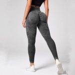 Colanți sport damă push-up talie înaltă Gri – FITINT 435 2025 6