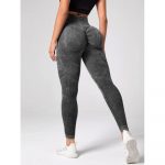 Colanți sport damă push-up talie înaltă Gri – FITINT 435 2025 10