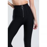 Colanți sport damă talie înaltă Negru – FITINT 033 2025 9
