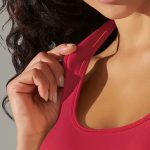 Bustiera Sport Dama Spate Decupat Kay Rosu 439 2025 20
