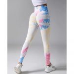 Colanți sport damă push-up talie înaltă Alb – FITINT 115 2025 15