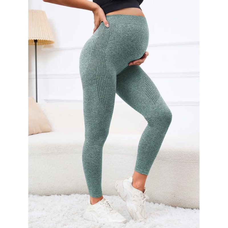 Colanți sport damă push-up Verde – FITINT 014 2025 3