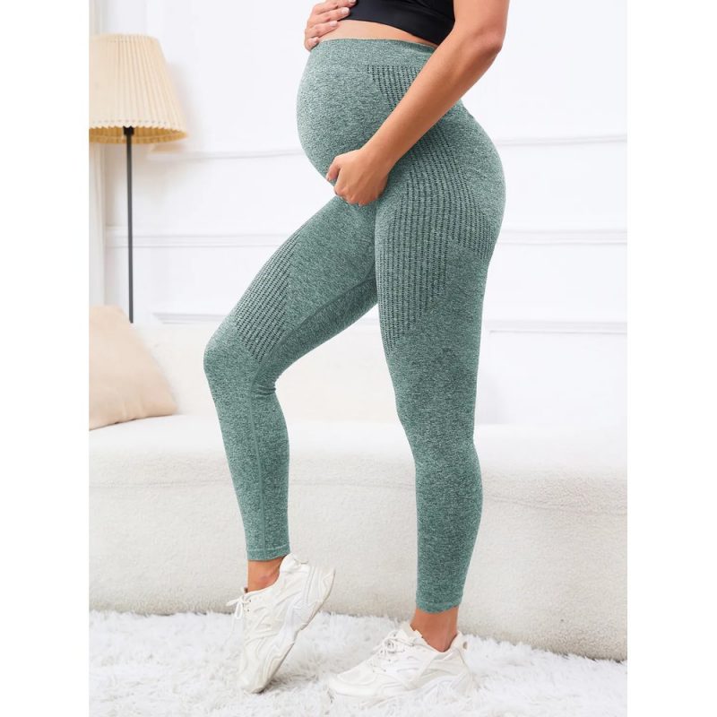 Colanți sport damă push-up Verde – FITINT 014 2025 1
