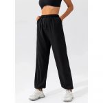 Pantalon trening dama FITINT Kelsey cu buzunare Negru 2025 8