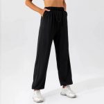 Pantalon trening dama FITINT Kelsey cu buzunare Negru 2025 10
