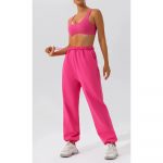 Pantalon trening dama FITINT Kelsey cu buzunare Roz 2025 20