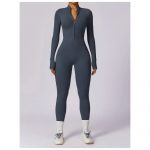 Salopetă fitness damă Albastru – FITINT 094 2025 14
