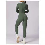 Salopetă fitness damă Verde – FITINT 127 2025 14