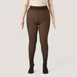 Colanți imblăniți damă vătuiți Maro – FITINT 180 2025 27