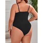 Body din dantela Marimi Mari FITINT Negru 371 2025 10