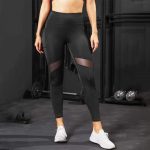Colanți sport damă talie înaltă Negru – FITINT 251 2025 15