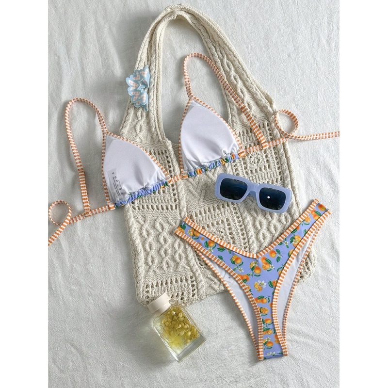 Costum de baie damă Albastru – FITINT 107 2025 5