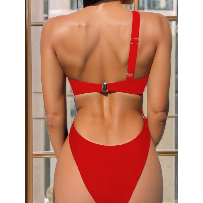 Costum de baie damă Rosu – FITINT 487 2025 3