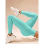 Colanți sport damă push-up talie înaltă Verde – FITINT 126 2025 7