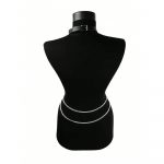 Ham Harness Femei cu lanturi Negru 484 2025 20