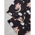 Pijama dama 2 piese FITINT Negru 323 2025 14