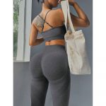 Compleu set sport damă push-up Gri – FITINT 315 2025 14