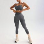 Compleu set sport damă push-up Gri – FITINT 315 2025 20