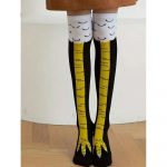 Șosete lungi picioare de pui Amuzante Multicolor – FITINT 133 2025 7