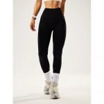 Colanți sport damă push-up Negru – FITINT 050 2025 15