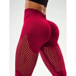 Colanți sport damă push-up Rosu – FITINT 317 2025 11