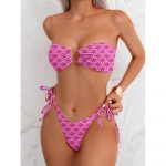 Costum de baie 2 piese imprimeu floral Multicolor – FITINT 239 2025 6