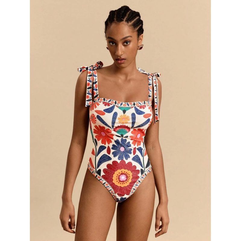Costum de baie damă întreg Multicolor – FITINT 067 2025 1