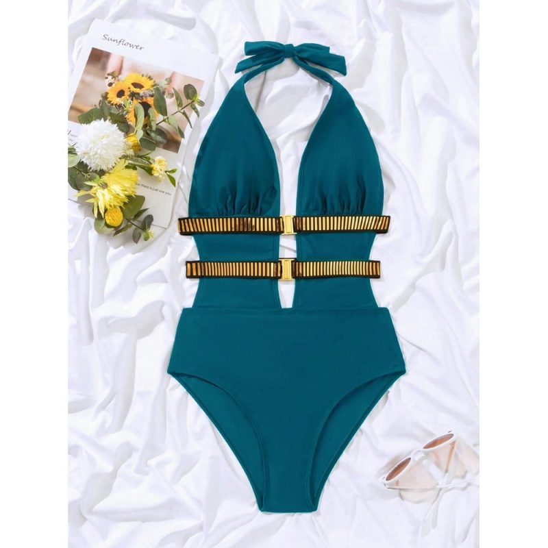 Costum de baie damă Verde – FITINT 486 2025 3