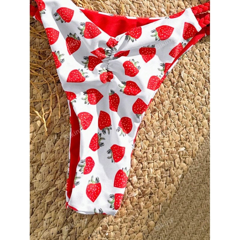 Costum de baie bikini 2 piese Capsuni – FITINT 220 2025 3